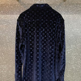 Side profile of Louis Vuitton luxury clothing with everyday silhouette