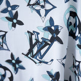 Front view of Louis Vuitton cotton t-shirt with logo-detail design