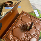 Close-up detail of modern premium women's handbag – women's designer-style accessory