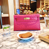 Tailored handbag styled for everyday wear