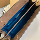 Interior view of polished everyday-luxe women's handbag – women's luxury accessory