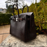 Tailored bag shown from front angle