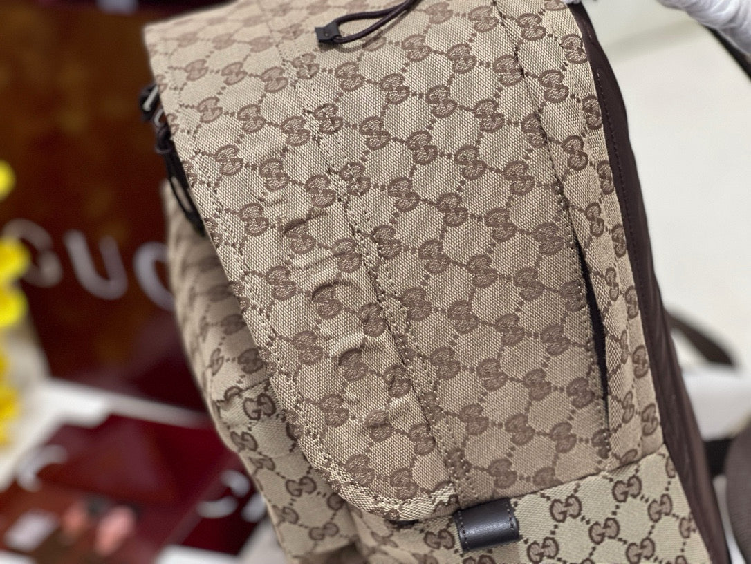 Gucci Medium Backpack detail shot – designer craftsmanship and quality
