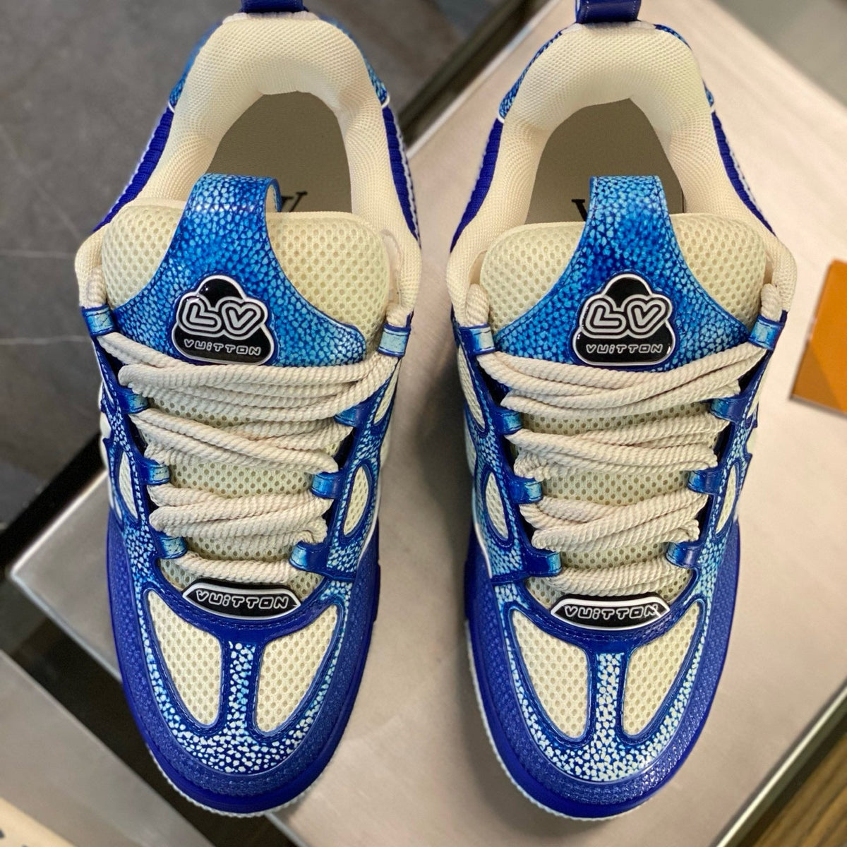 Louis Vuitton Shoes? Louis Vuitton Lou Trainers Premium Designer Casual Shoes