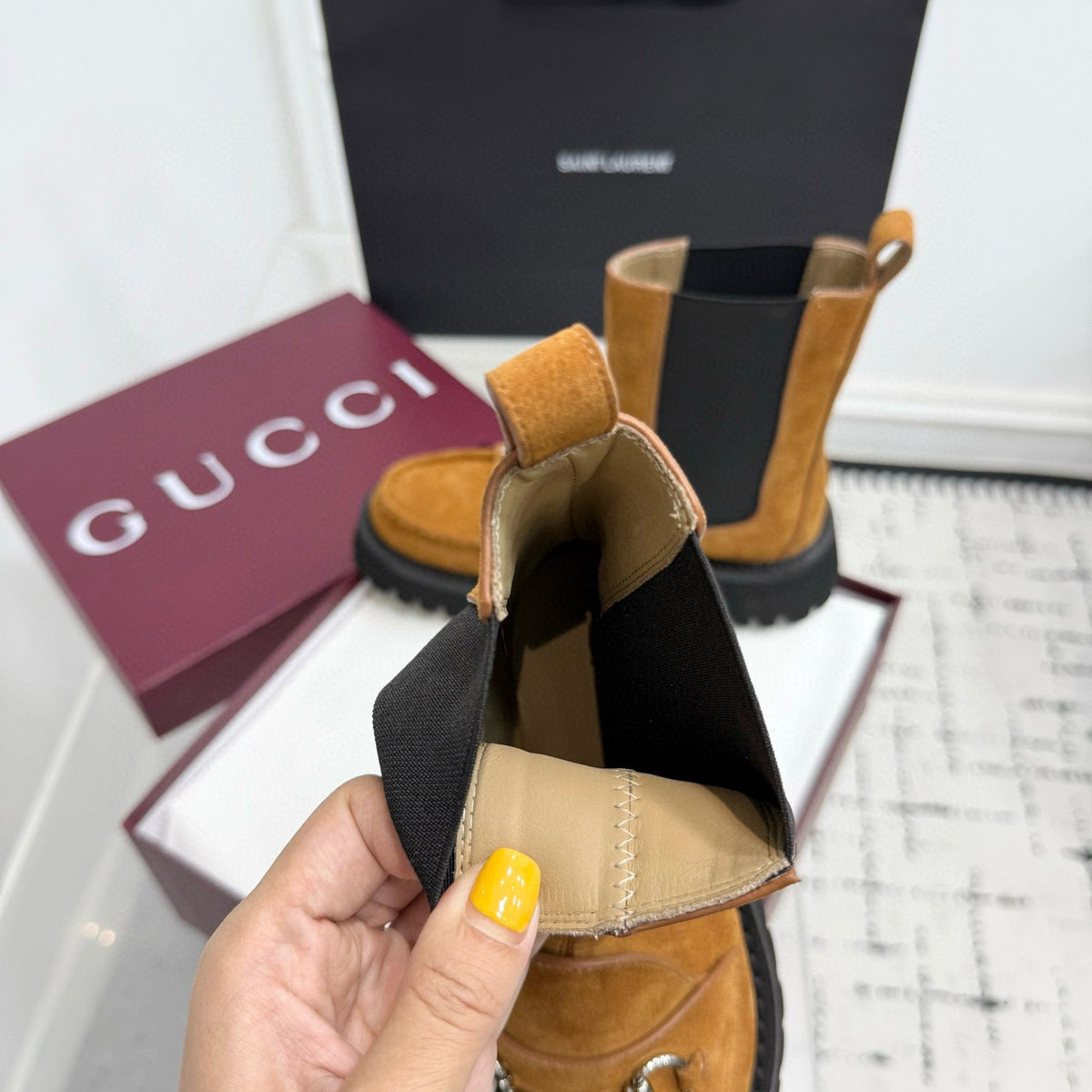 Gucci Shoes? Gucci Boots Premium Designer Casual Shoes