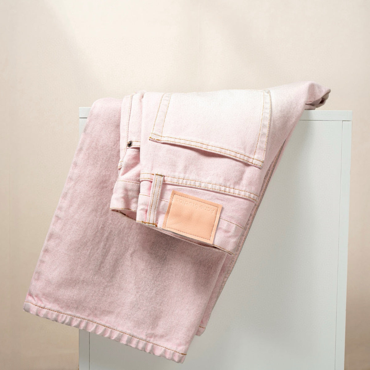 Acne Studios Jeans detail shot – authentic designer craftsmanship