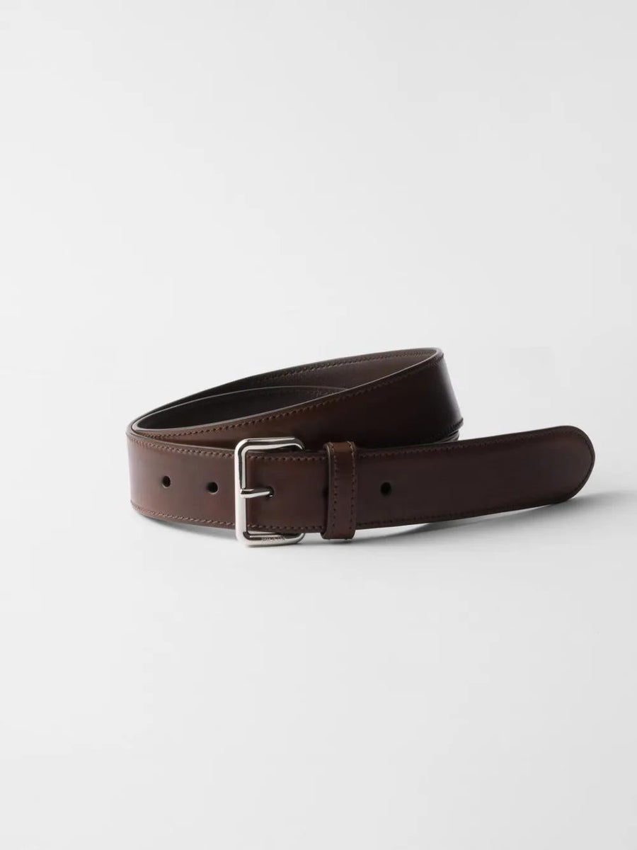 Prada belts luxury designer piece front view