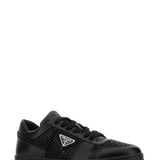 Prada premium sneakers detail and craftsmanship close-up