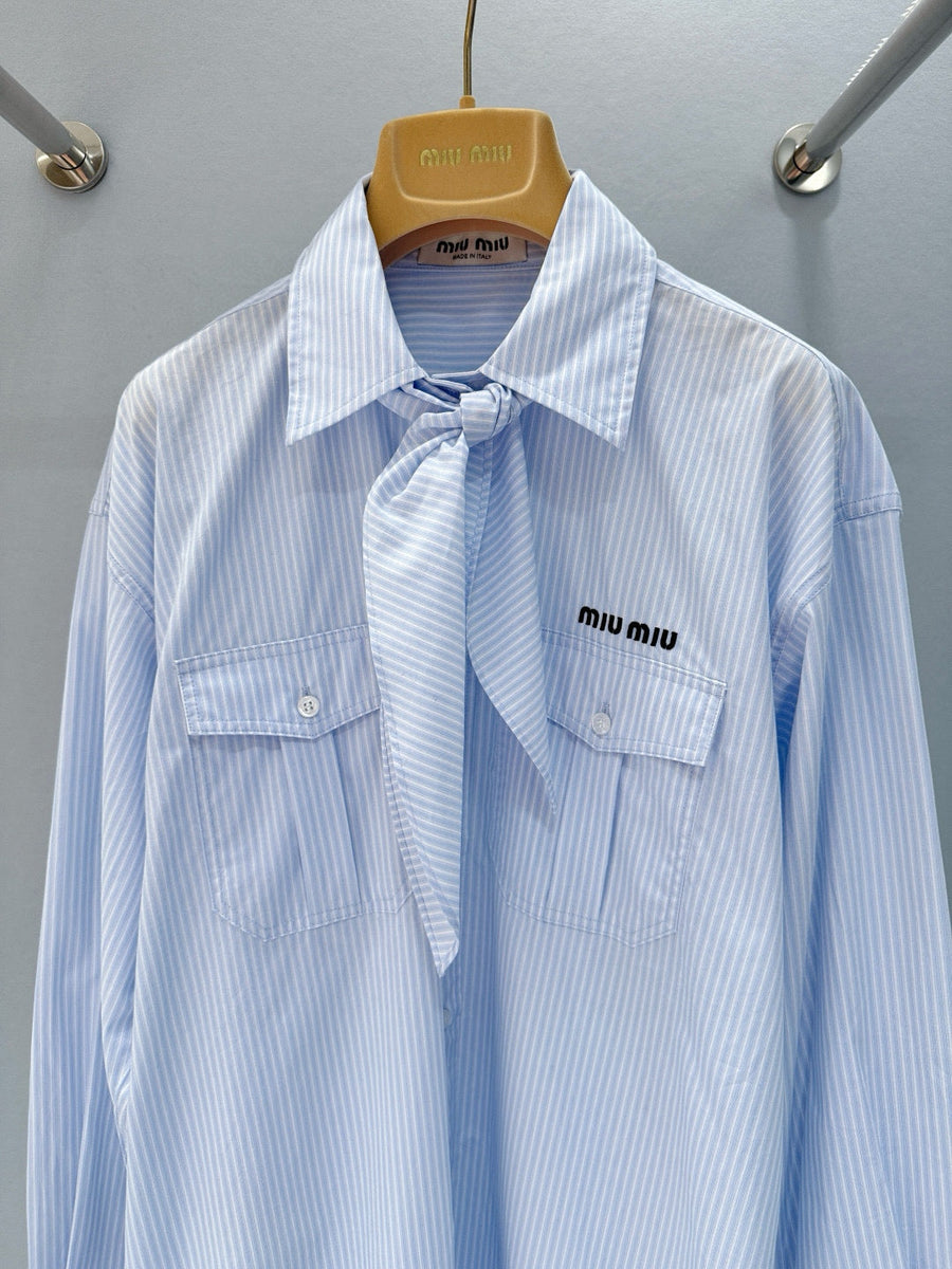 Tops? Miu M Shirt Premium Designer Casual Top