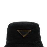 Prada premium caps & hats detail and craftsmanship close-up