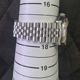 Front view of Rolex unisex watch