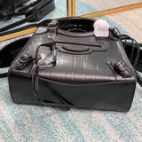 Polished Premium PU Leather Handbag - Refined Silhouette | Women's Designer-Inspired Purse #668 - hardware and detail close-up (image 5) of designer-inspired handbag