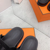 Hermes shoes Style 335 - logo and branding close-up (alternate angle)