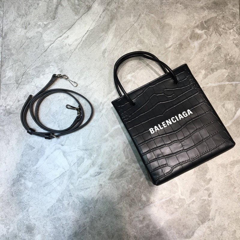 Statement Vegan Leather Handbag - Modern Structured Build | Women's Designer-Inspired Purse #907 - front view (image 1) of designer-inspired handbag
