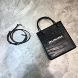 Statement Vegan Leather Handbag - Modern Structured Build | Women's Designer-Inspired Purse #907 - front view (image 1) of designer-inspired handbag