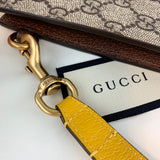 Back view of classic polished women's handbag – women's designer-style accessory