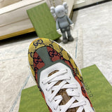 Gucci sneakers detailed view showing premium designer craftsmanship