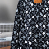 Back view of Louis Vuitton luxury clothing with streetwear-inspired cut