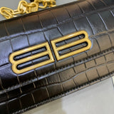 Contemporary Vegan Leather Handbag - Statement Silhouette | Women's Fashion Handbag #409 - interior view (image 6) of designer-inspired handbag