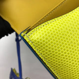 Close-up detail of clean-lined bag design