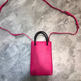 Effortless Faux Leather Handbag - Chic Everyday Appeal | Women's Everyday Carry Handbag #1048 - close-up detail shot (image 3) of designer-inspired handbag