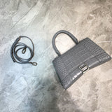 Sleek Premium PU Leather Handbag - Polished Finish | Women's Premium Handbag #868 - close-up detail shot (image 3) of designer-inspired handbag