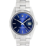 Side view of Rolex men's watch