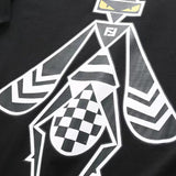 Front view of Louis Vuitton cotton t-shirt with monogram-inspired silhouette