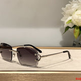 Full view of Cartier unisex sunglasses