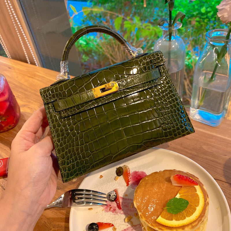 Interior view of modern premium bag