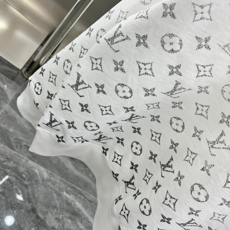 Back view of Louis Vuitton luxury clothing with contemporary cut