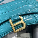 Refined Vegan Leather Handbag - Sleek Minimalist Lines | Women's Statement Accessory #710 - hardware and detail close-up (image 5) of designer-inspired handbag