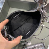 Understated Vegan Leather Handbag - Refined Silhouette | Women's Designer-Inspired Purse #379 - styled full view (image 7) of designer-inspired handbag