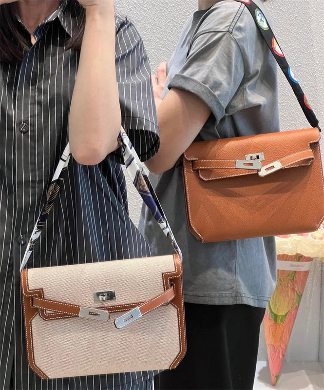 chic satchel detail view showing craftsmanship