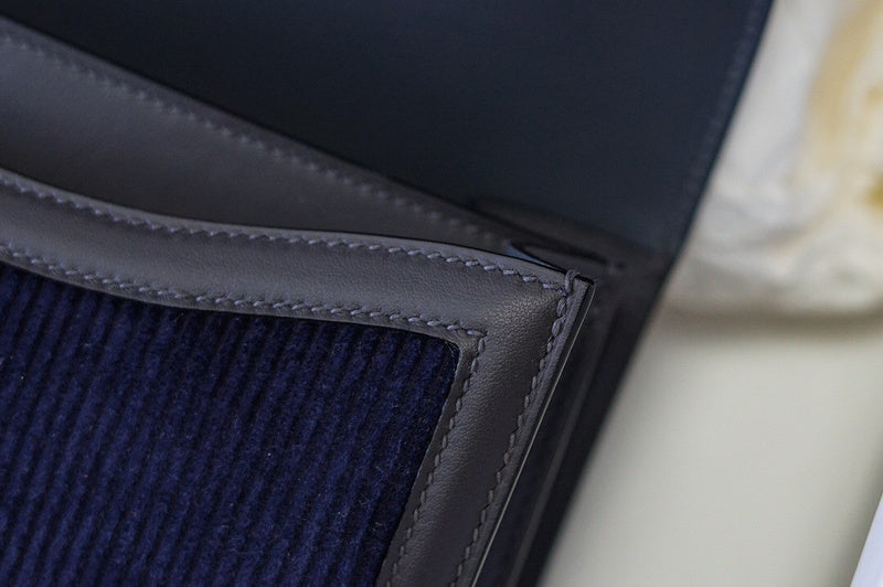 Close-up detail of effortless bag design