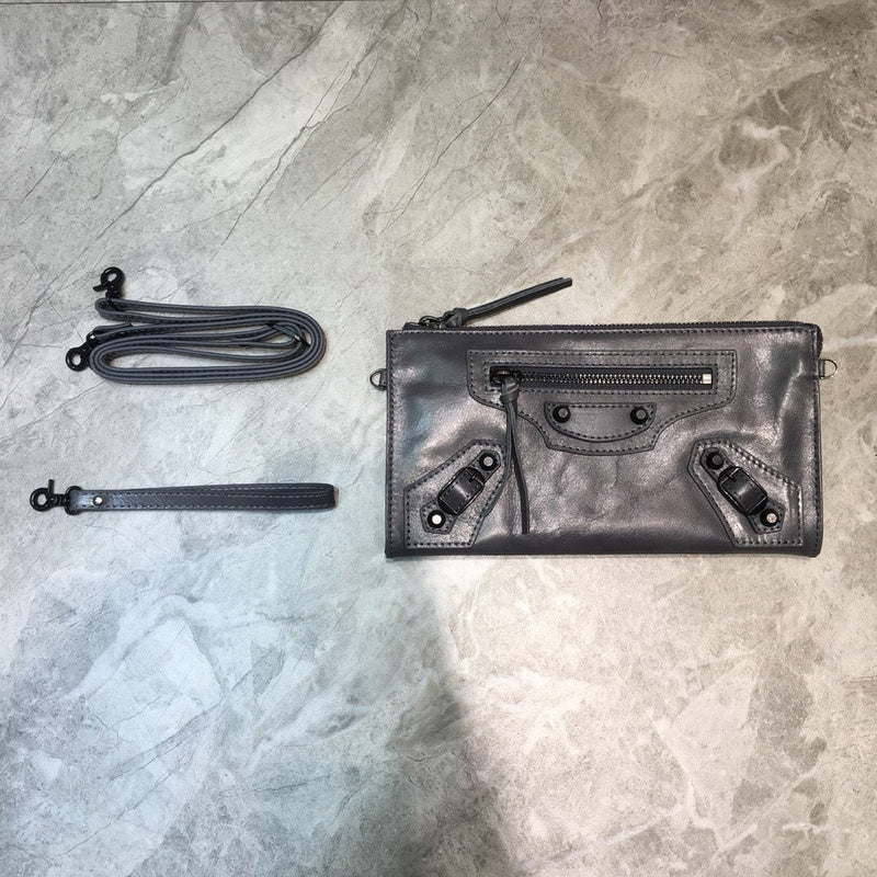 Chic Faux Leather Handbag - Chic Everyday Appeal | Women's Statement Accessory #895 - front view (image 1) of designer-inspired handbag
