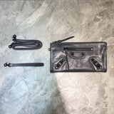 Chic Faux Leather Handbag - Chic Everyday Appeal | Women's Statement Accessory #895 - front view (image 1) of designer-inspired handbag