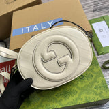 Top view of polished signature women's handbag – women's luxury accessory