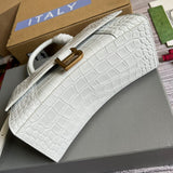 Understated Premium PU Leather Handbag - Polished Finish | Women's Statement Accessory #292 - styled full view (image 7) of designer-inspired handbag