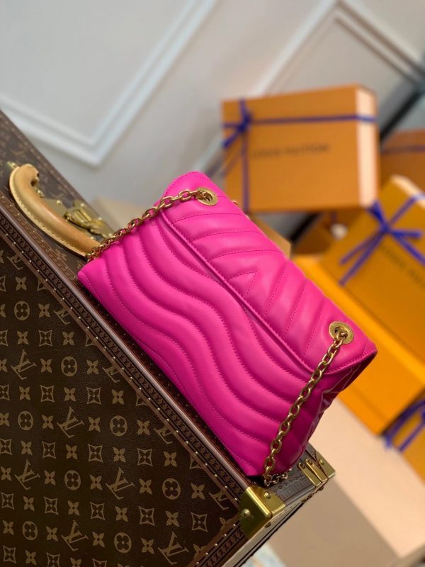 Close-up detail of statement modern women's handbag – women's luxury handbag