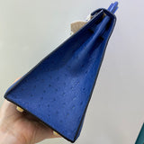 Poised bag shown from front angle