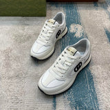 Gucci classic monochrome luxury sneakers view 9 cushioned comfort fit