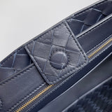 Sleek Vegan Leather Handbag - Signature Hardware Accents | Women's Everyday Carry Handbag #1562 - hardware and detail close-up (image 5) of designer-inspired handbag