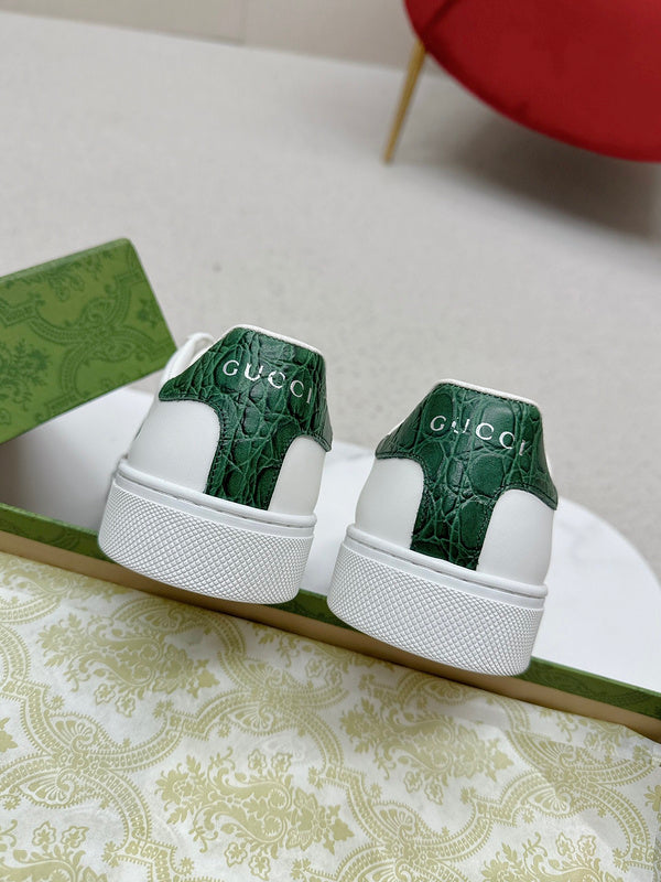 Gucci neutral cream luxury sneakers view 9 streetwear statement look