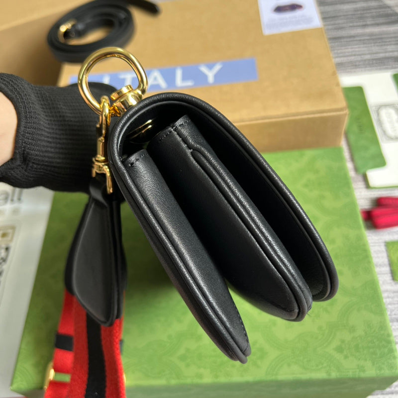Back view of elevated sleek women's handbag – women's everyday handbag