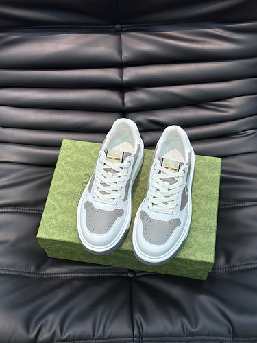 Gucci bold contrast luxury sneakers view 11 sleek tonal finish