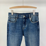 Close-up of Balmain designer clothing craftsmanship