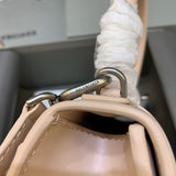 Refined Faux Leather Handbag - Sleek Minimalist Lines | Women's Luxury Handbag #572 - styled full view (image 7) of designer-inspired handbag