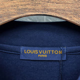 Side profile of Louis Vuitton luxury clothing with streetwear-inspired cut
