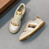 Gucci stone beige luxury sneakers view 10 chunky sole construction